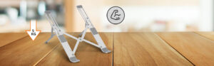 Amazon Basics Laptop Stand – The Perfect Blend of Style, Comfort, and Portability